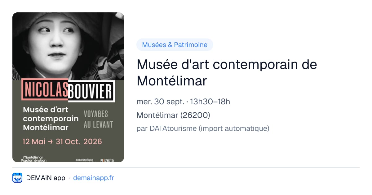 Musée d'art contemporain de Montélimar — Montélimar