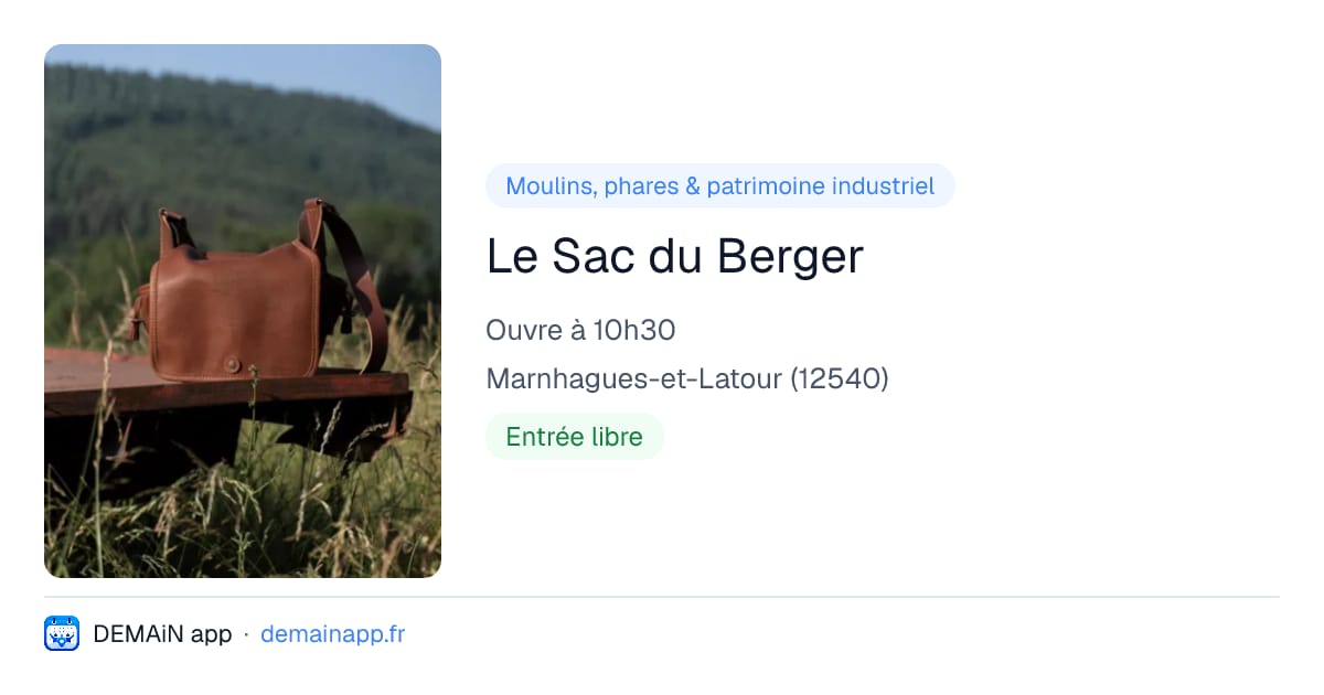 Le Sac du Berger — Marnhagues-et-Latour