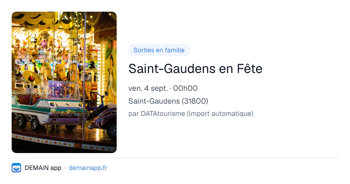 Saint-Gaudens en Fête — Saint-Gaudens