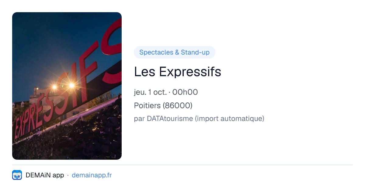 Les Expressifs — Poitiers