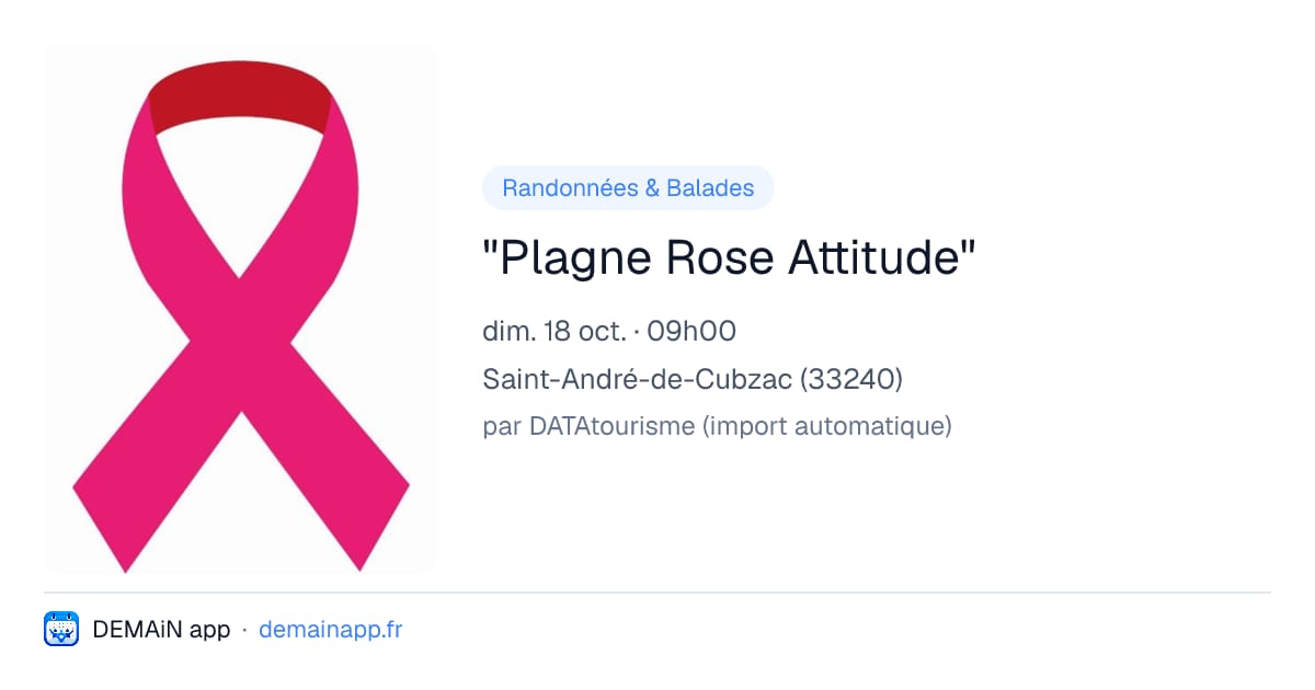 "Plagne Rose Attitude" — Saint-André-de-Cubzac