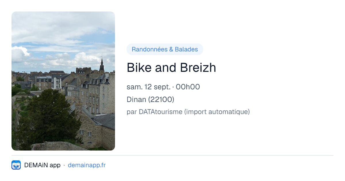 Bike and Breizh — Dinan
