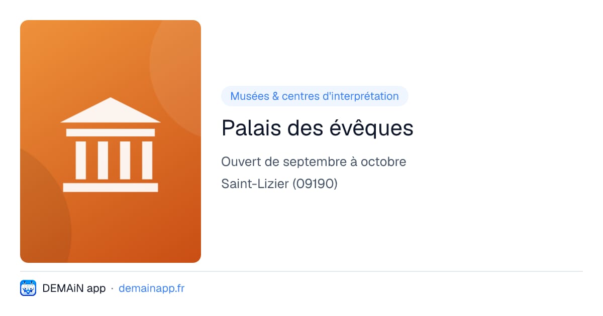 Palais des évêques — Saint-Lizier