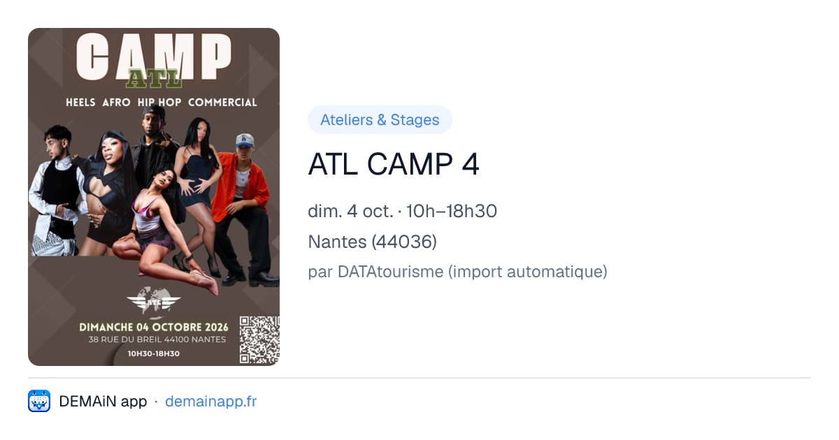 ATL CAMP 4 — Nantes