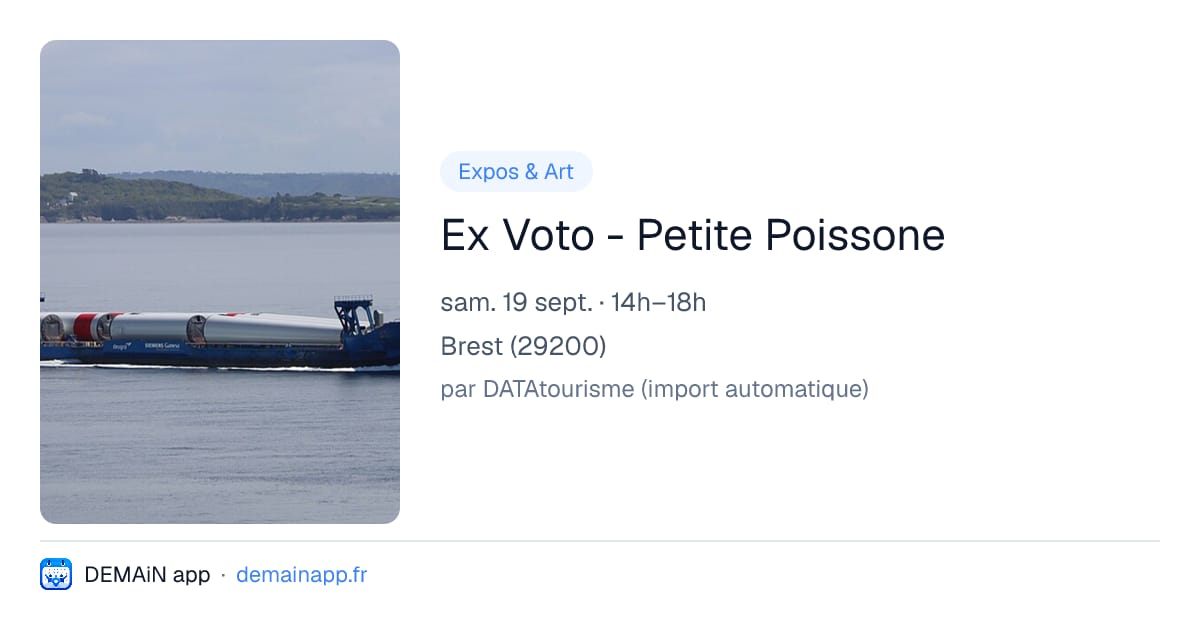 Ex Voto - Petite Poissone — Brest