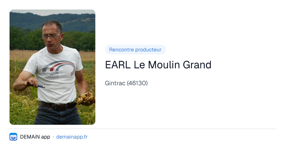 EARL Le Moulin Grand — Gintrac