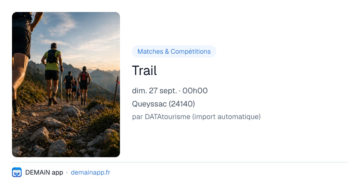 Trail — Queyssac