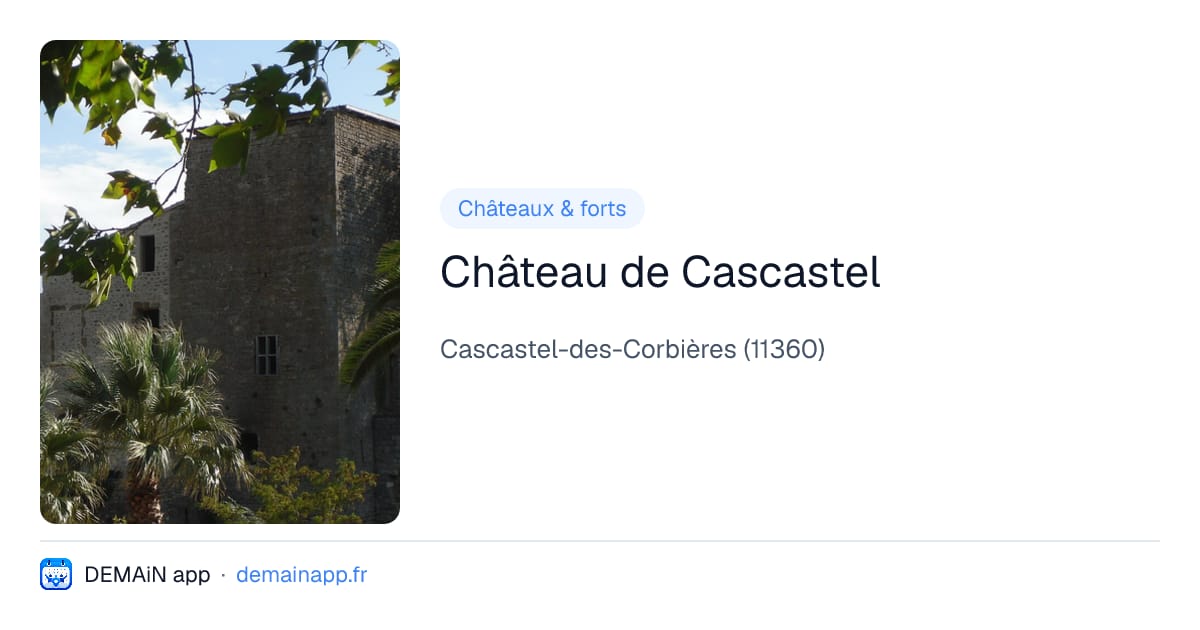 Château de Cascastel — Cascastel-des-Corbières