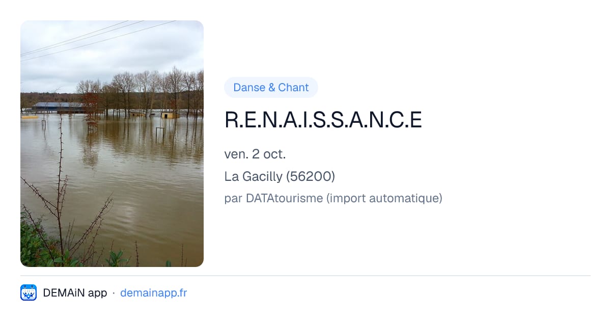 R.E.N.A.I.S.S.A.N.C.E — La Gacilly