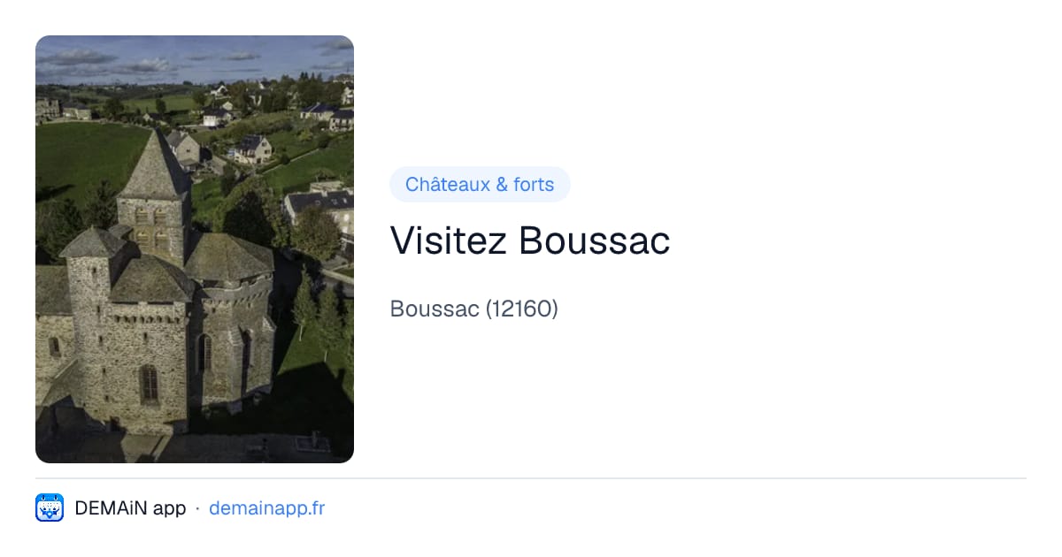 Visitez Boussac — Boussac