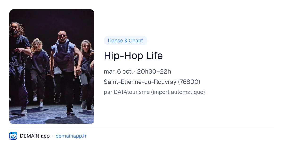 Hip-Hop Life — Saint-Étienne-du-Rouvray