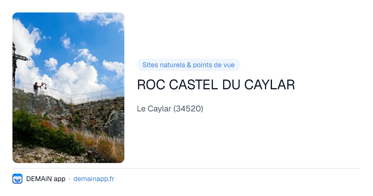 ROC CASTEL DU CAYLAR — Le Caylar
