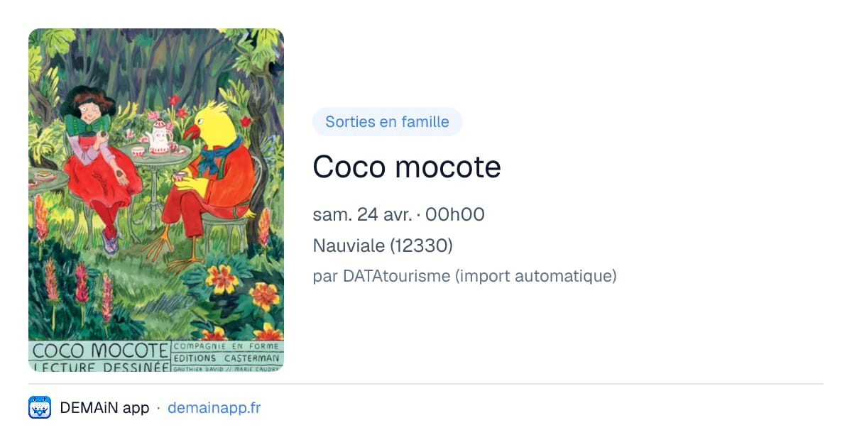 Coco mocote — Nauviale