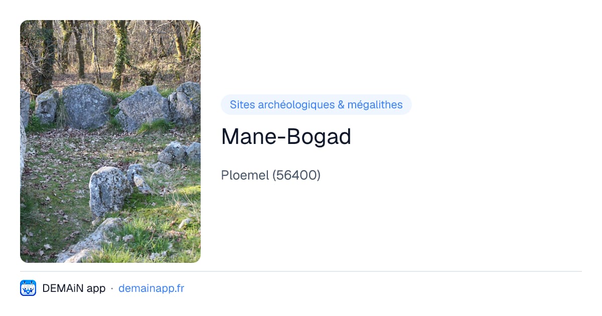 Mane-Bogad — Ploemel
