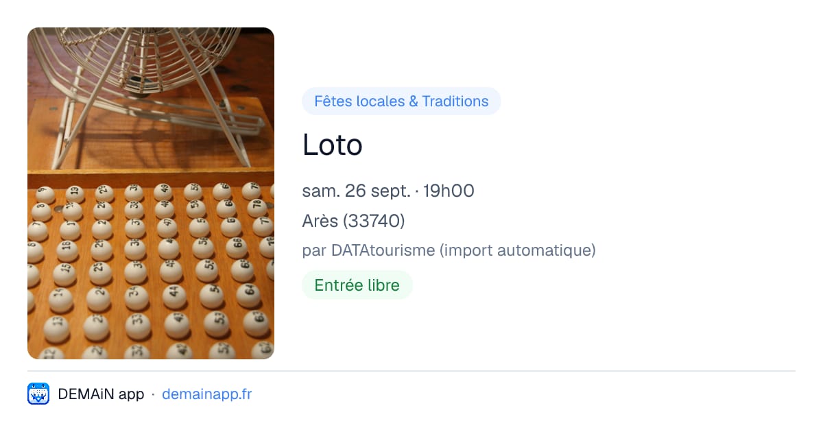 Loto — Arès