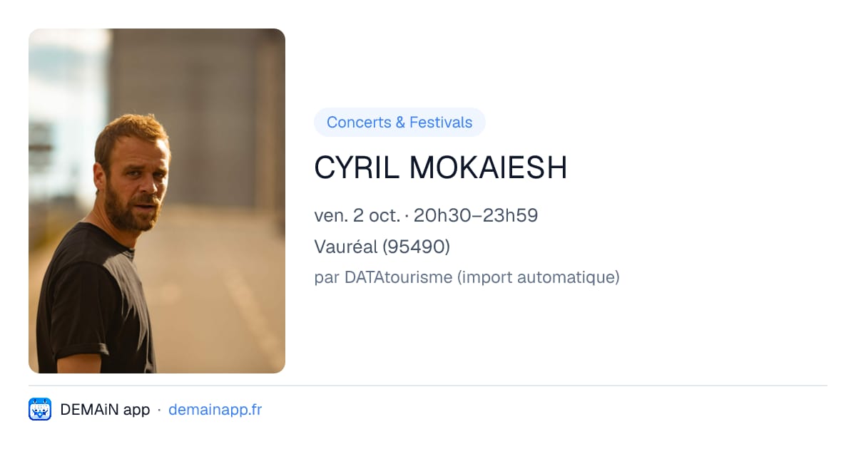 CYRIL MOKAIESH — Vauréal
