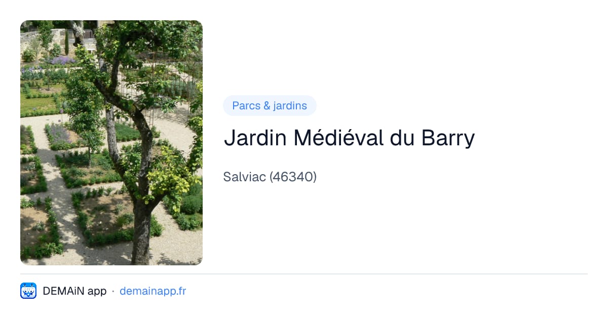 Jardin Médiéval du Barry — Salviac