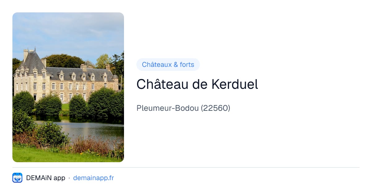 Château de Kerduel — Pleumeur-Bodou