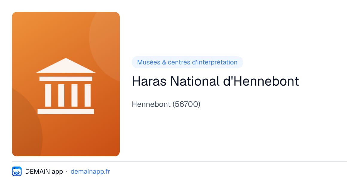 Haras National d'Hennebont — Hennebont