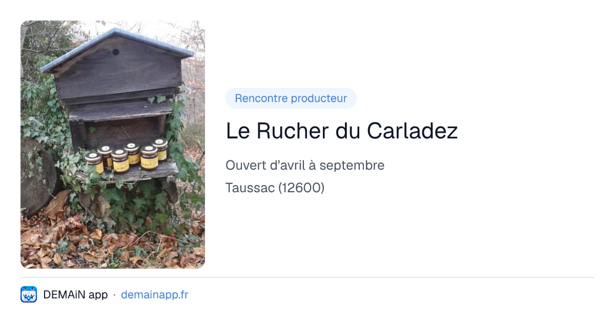 Le Rucher du Carladez — Taussac