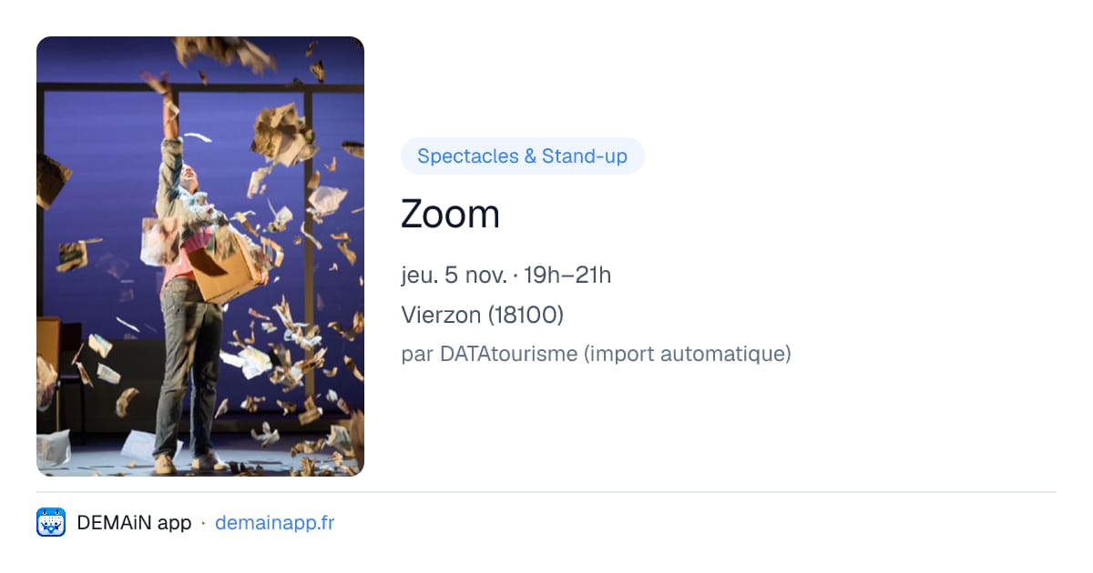 Zoom — Vierzon