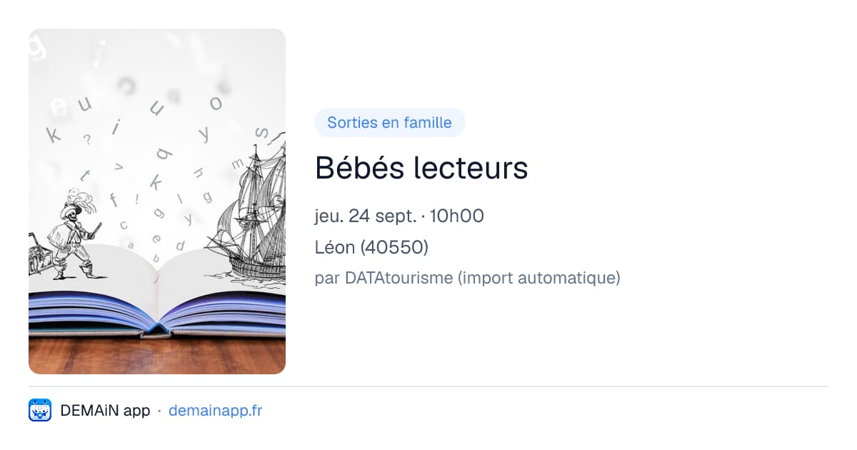 Bébés lecteurs — Léon