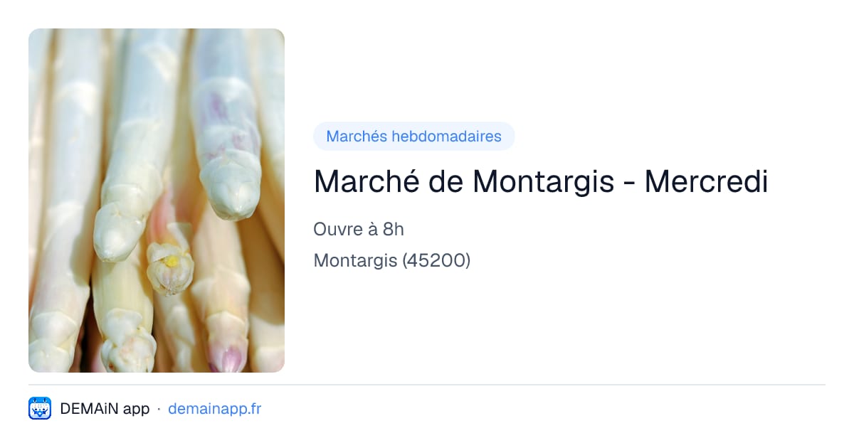Marché de Montargis - Mercredi — Montargis