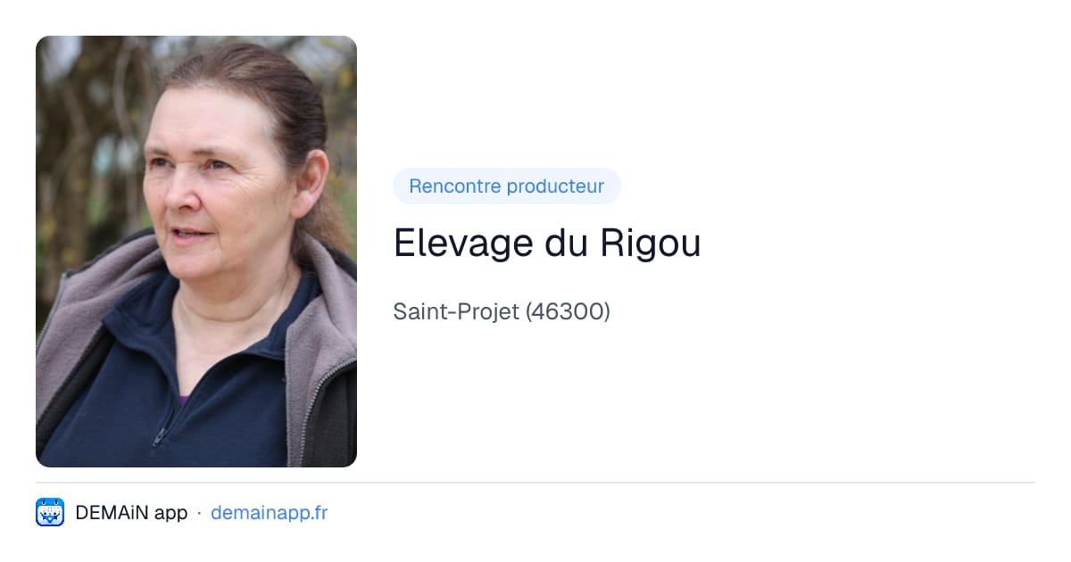 Elevage du Rigou — Saint-Projet