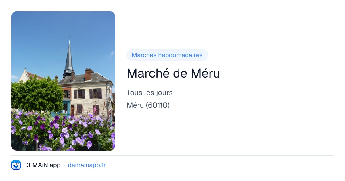 Marché de Méru — Méru