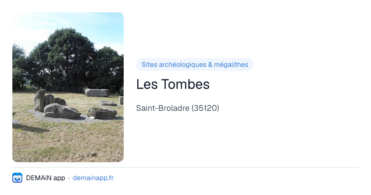 Les Tombes — Saint-Broladre