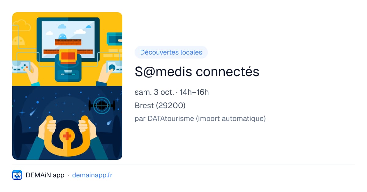 S@medis connectés — Brest