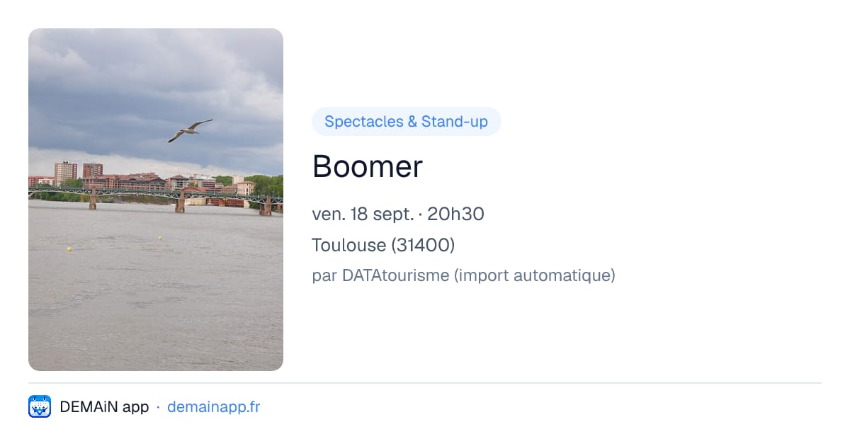Boomer — Toulouse