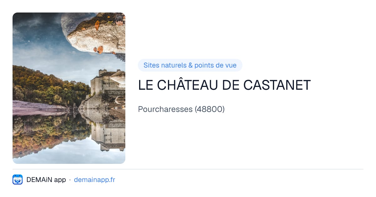 LE CHÂTEAU DE CASTANET — Pourcharesses