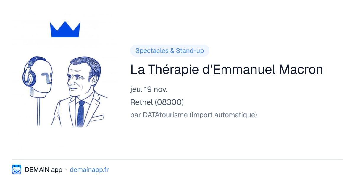 La Thérapie d’Emmanuel Macron — Rethel