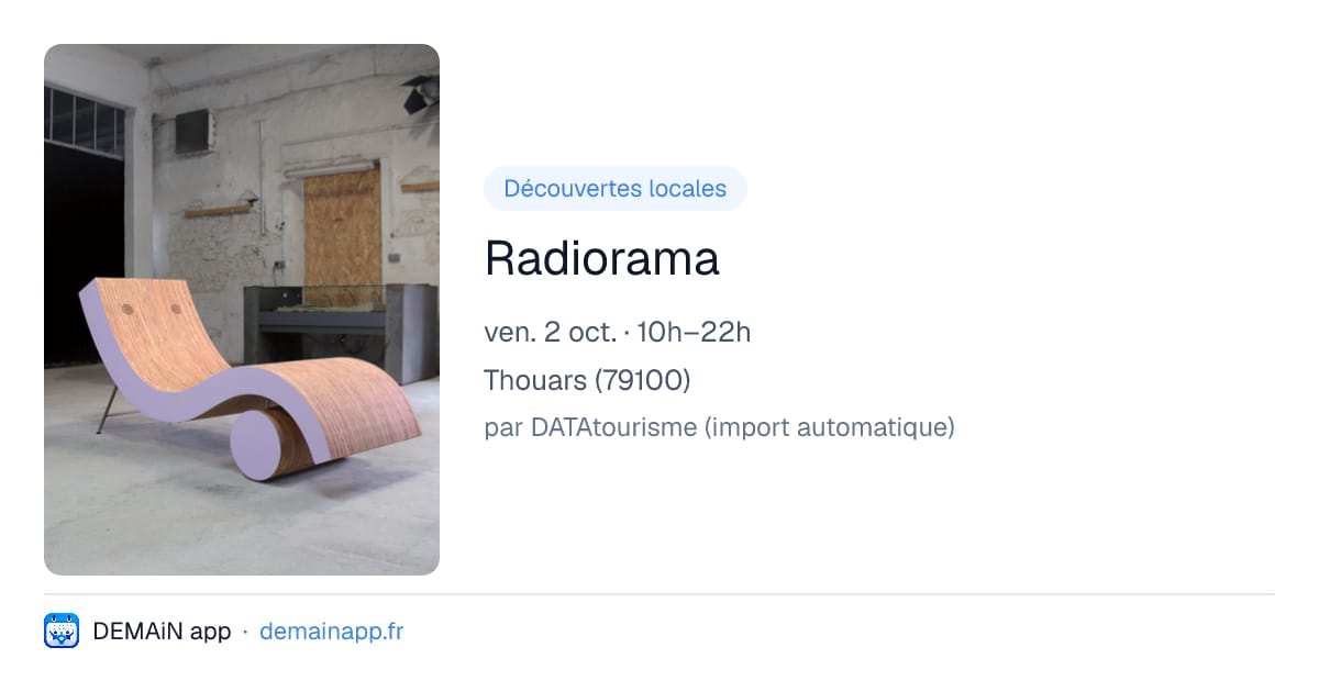 Radiorama — Thouars