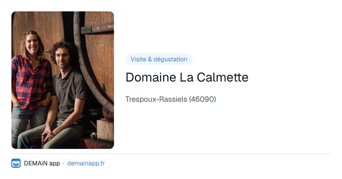 Domaine La Calmette — Trespoux-Rassiels