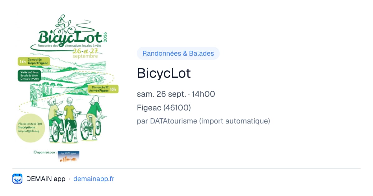 BicycLot — Figeac
