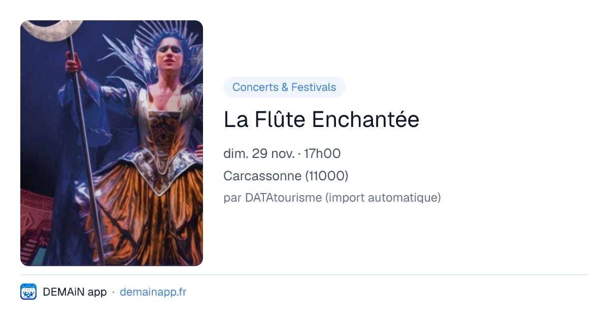 La Flûte Enchantée — Carcassonne