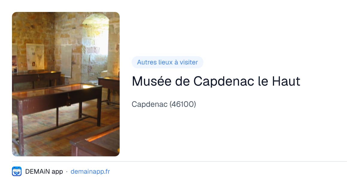 Musée de Capdenac le Haut — Capdenac
