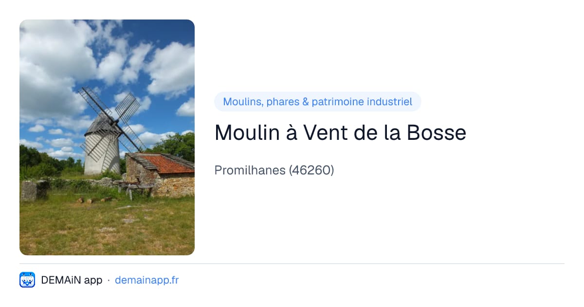 Moulin à Vent de la Bosse — Promilhanes