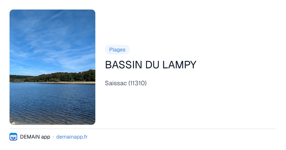 BASSIN DU LAMPY — Saissac