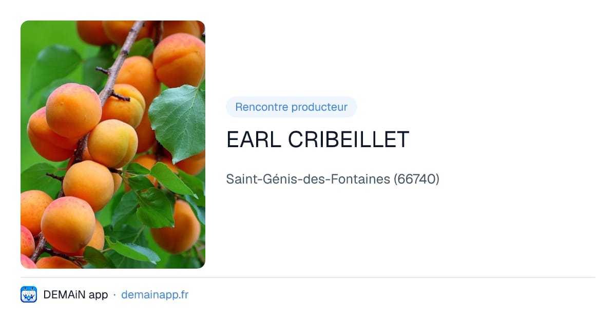 EARL CRIBEILLET — Saint-Génis-des-Fontaines