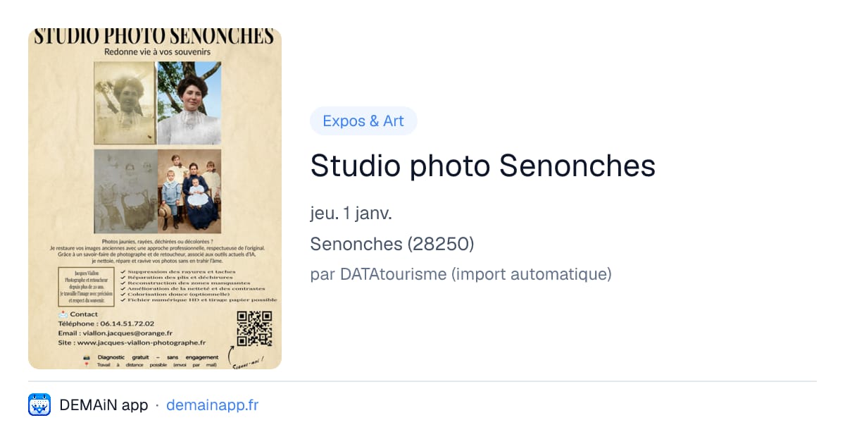 Studio photo Senonches — Senonches