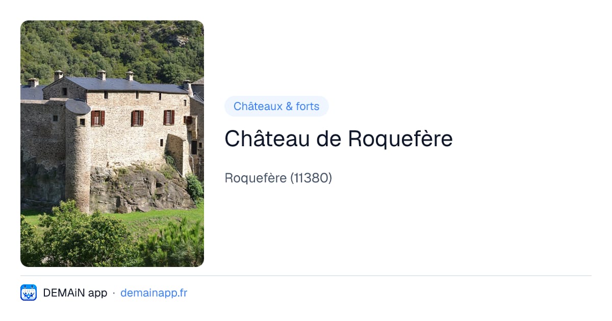 Château de Roquefère — Roquefère
