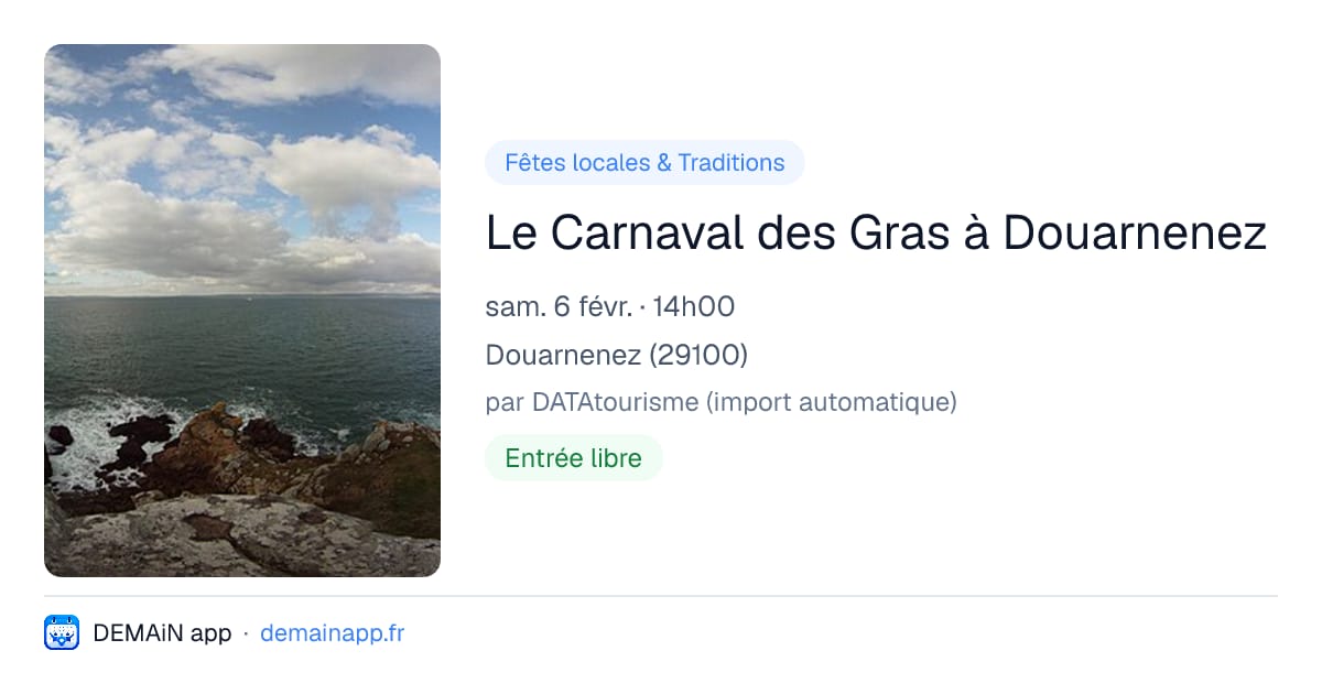 Le Carnaval des Gras à Douarnenez — Douarnenez