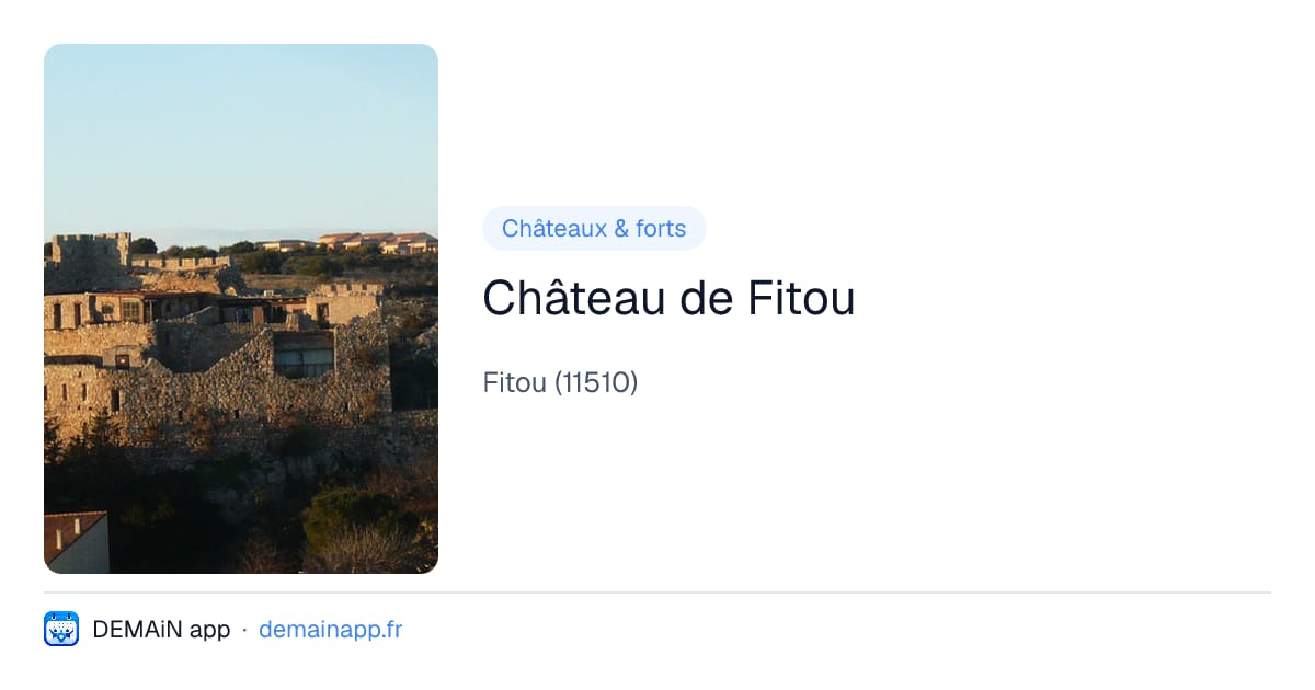 Château de Fitou — Fitou
