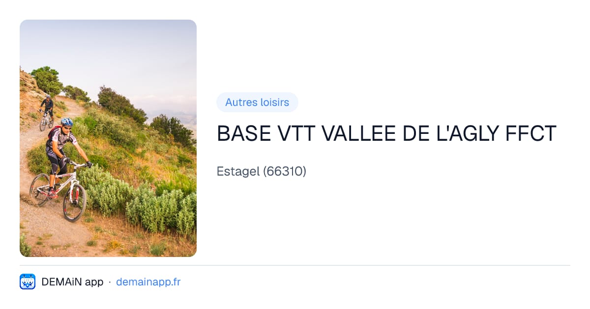 BASE VTT VALLEE DE L'AGLY FFCT — Estagel