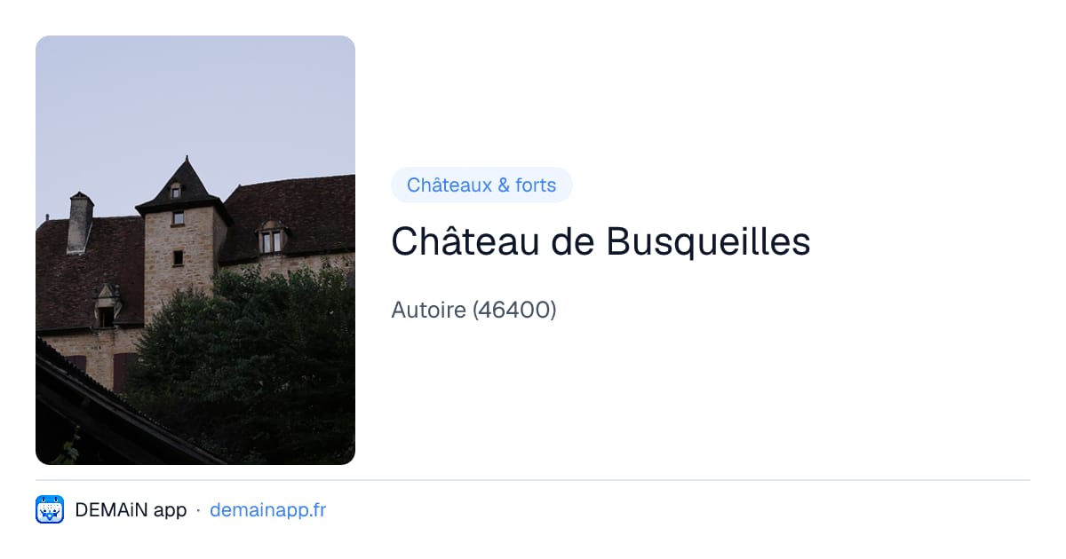 Château de Busqueilles — Autoire