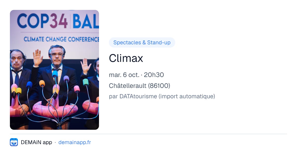 Climax — Châtellerault