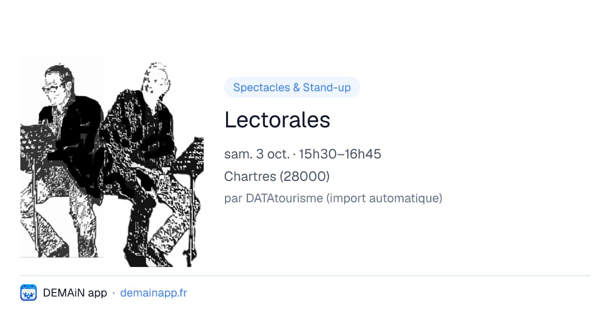 Lectorales — Chartres